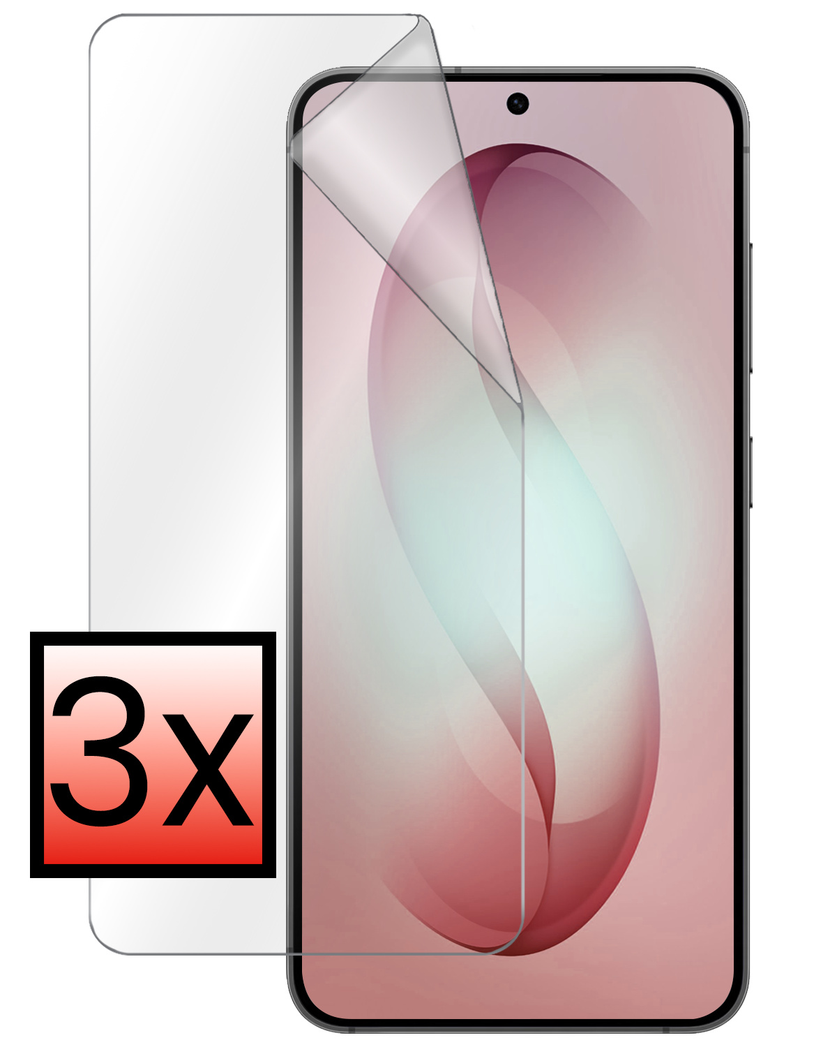 NoXx NoXx Samsung Galaxy S26 Schermfolie - 3 PACK