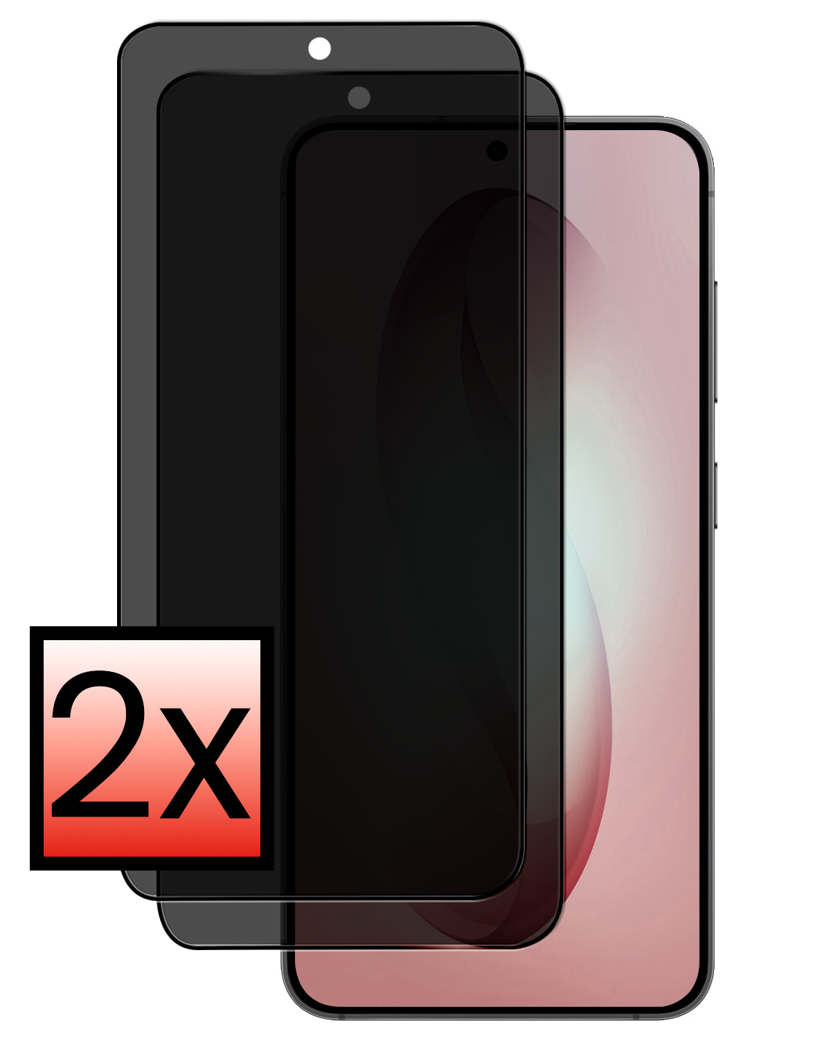 NoXx NoXx Samsung Galaxy S26 Screenprotector Glas Privacy - 2 PACK