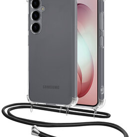 NoXx NoXx Samsung Galaxy S26 Hoesje Transparant Shockproof Met Zwart Koord