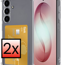 NoXx NoXx Samsung Galaxy S26 Hoesje Pashouder - 2 PACK