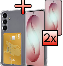 NoXx NoXx Samsung Galaxy S26 Hoesje Pashouder Met 2x Screenprotector