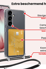 NoXx NoXx Samsung Galaxy S26 Hoesje Pashouder met Koord - 2 PACK