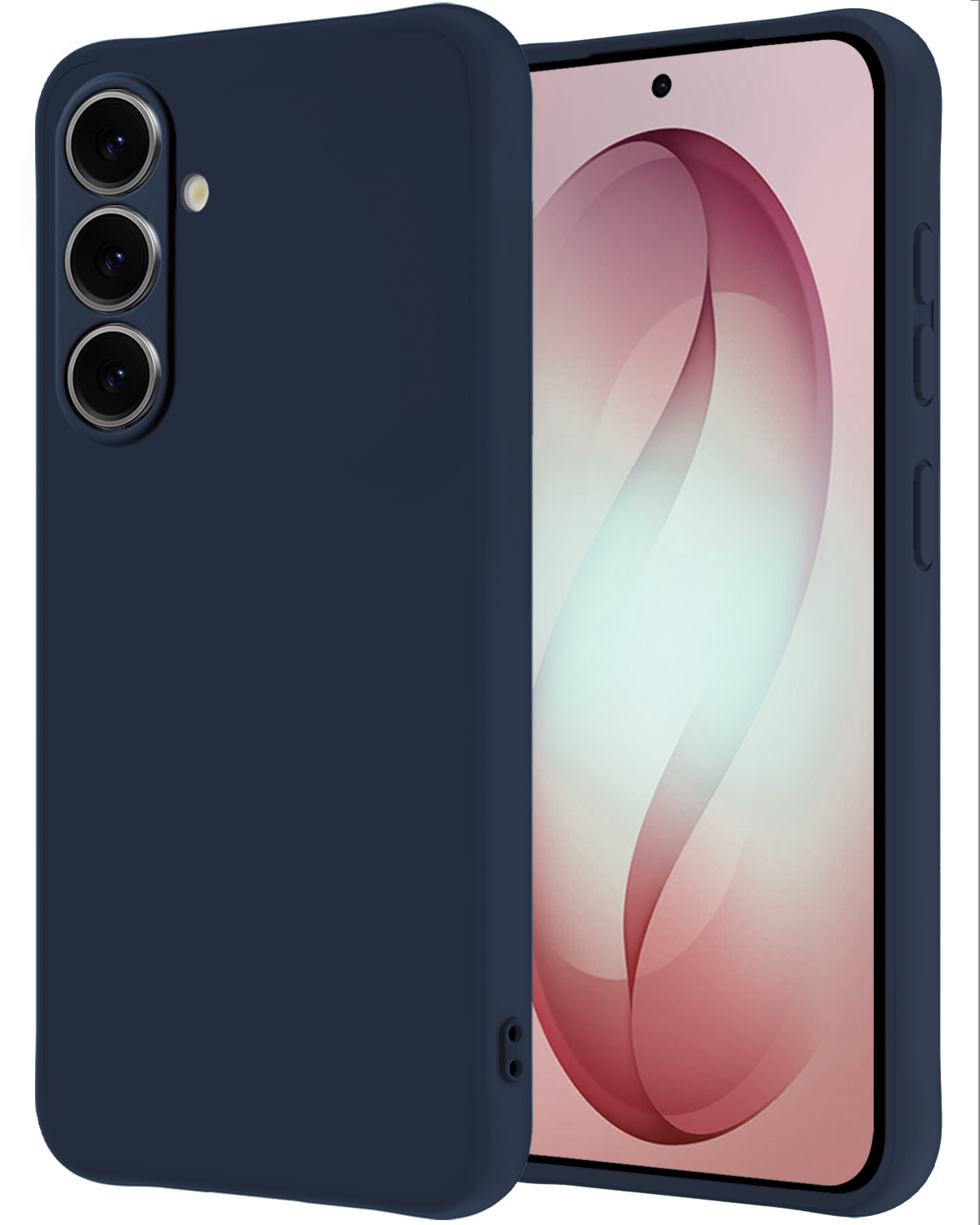 NoXx NoXx Samsung Galaxy S26 Hoesje Siliconen - Donkerblauw