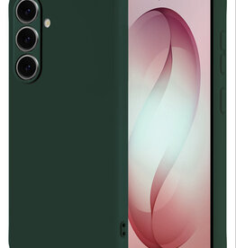 NoXx NoXx Samsung Galaxy S26 Hoesje Siliconen - Donkergroen