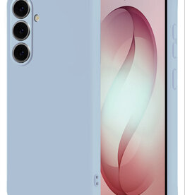 NoXx NoXx Samsung Galaxy S26 Hoesje Siliconen - Lichtblauw