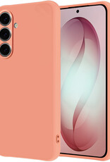 NoXx NoXx Samsung Galaxy S26 Hoesje Siliconen - Perzik