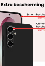 NoXx NoXx Samsung Galaxy S26 Hoesje Siliconen - Zwart