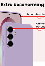 NoXx NoXx Samsung Galaxy S26 Hoesje Siliconen - Lila - 2 PACK