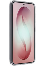 NoXx NoXx Samsung Galaxy S26 Hoesje Siliconen Met Screenprotector - Transparant