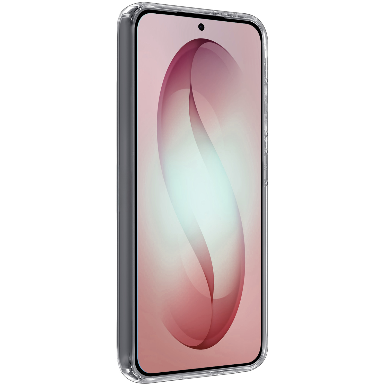 NoXx NoXx Samsung Galaxy S26 Hoesje Siliconen Met 2x Screenprotector - Transparant