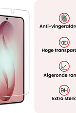NoXx NoXx Samsung Galaxy S26 Hoesje Pashouder met Koord Met 2x Screenprotector - Aubergine