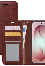 NoXx NoXx Samsung Galaxy S26 Hoesje Bookcase - Bruin