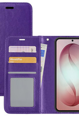 NoXx NoXx Samsung Galaxy S26 Hoesje Bookcase - Paars