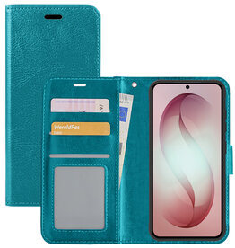 NoXx NoXx Samsung Galaxy S26 Hoesje Bookcase - Turquoise
