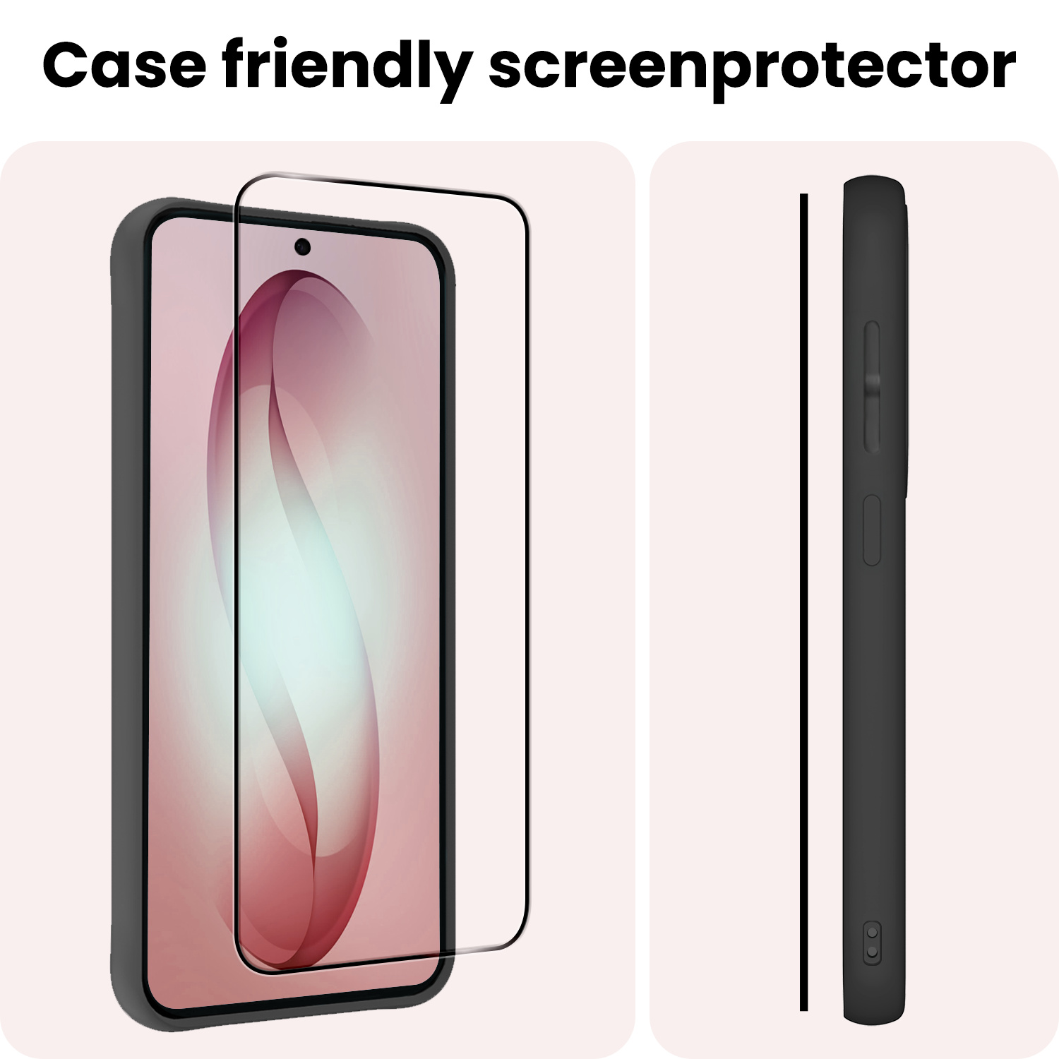 NoXx NoXx Samsung Galaxy S26 Plus Screenprotector Glas Full Cover - 3 PACK