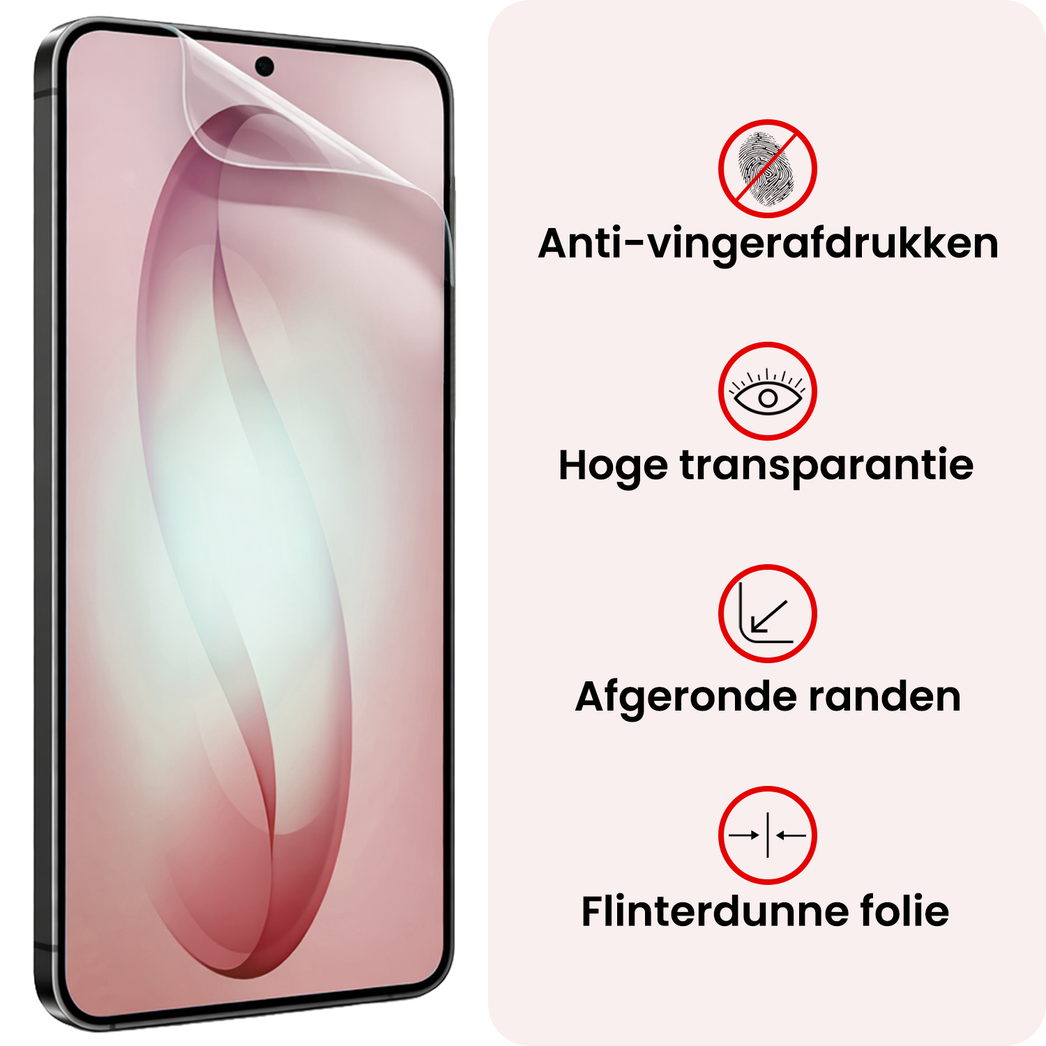 NoXx NoXx Samsung Galaxy S26 Plus Schermfolie - 3 PACK