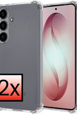 NoXx NoXx Samsung Galaxy S26 Plus Hoesje Shockproof - Transparant - 2 PACK