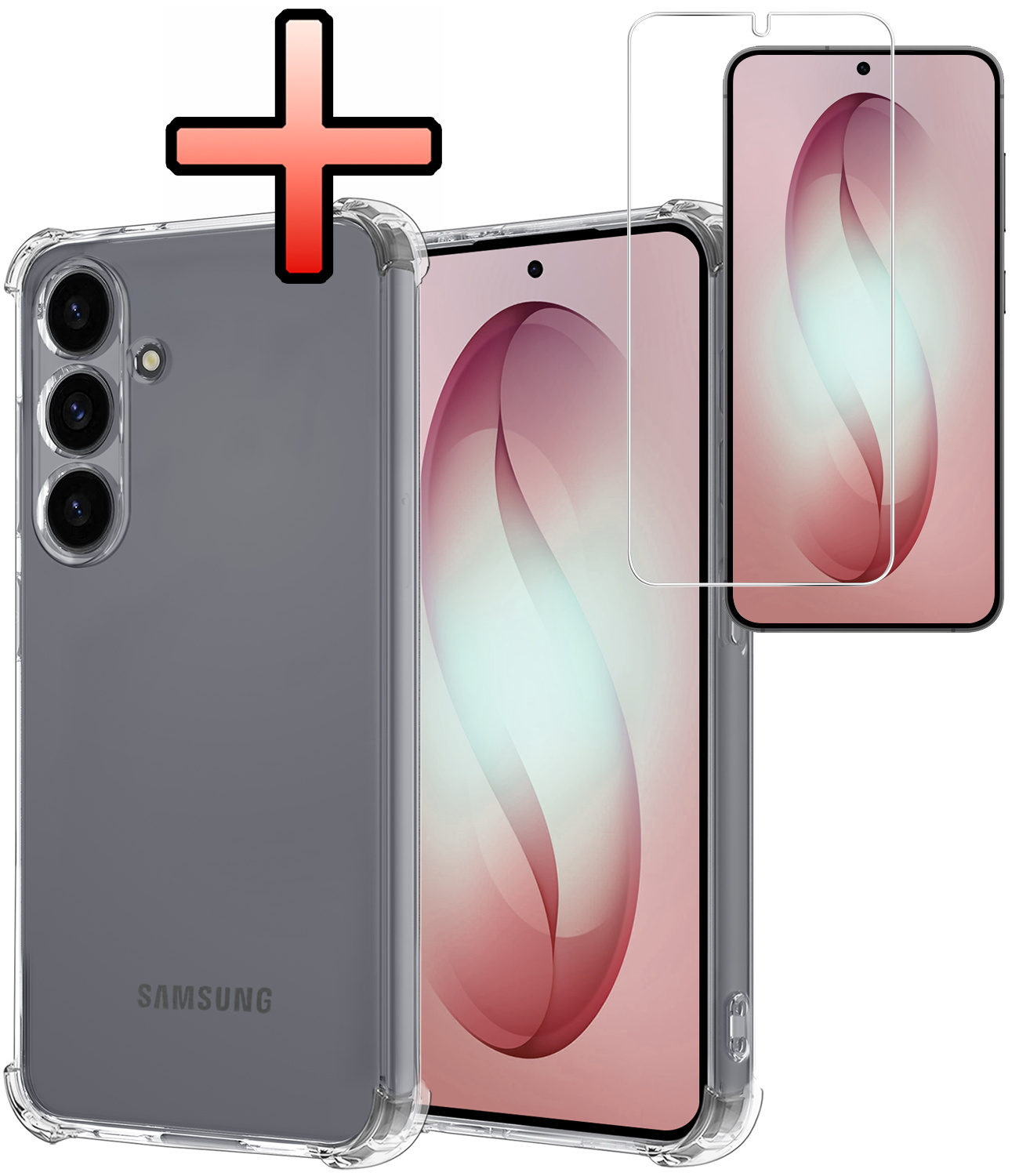 NoXx NoXx Samsung Galaxy S26 Plus Hoesje Shockproof Met Screenprotector