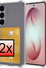 NoXx NoXx Samsung Galaxy S26 Plus Hoesje Pashouder - 2 PACK