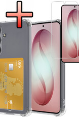 NoXx NoXx Samsung Galaxy S26 Plus Hoesje Pashouder Met Screenprotector