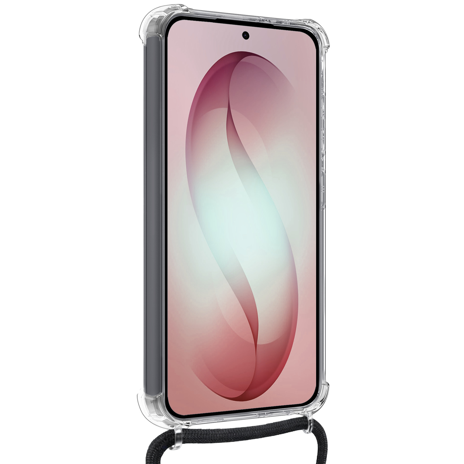 NoXx NoXx Samsung Galaxy S26 Plus Hoesje Pashouder met Koord