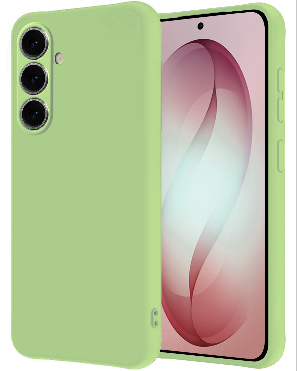 NoXx NoXx Samsung Galaxy S26 Plus Hoesje Siliconen - Groen