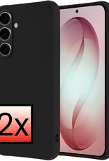 NoXx NoXx Samsung Galaxy S26 Plus Hoesje Siliconen - Zwart - 2 PACK