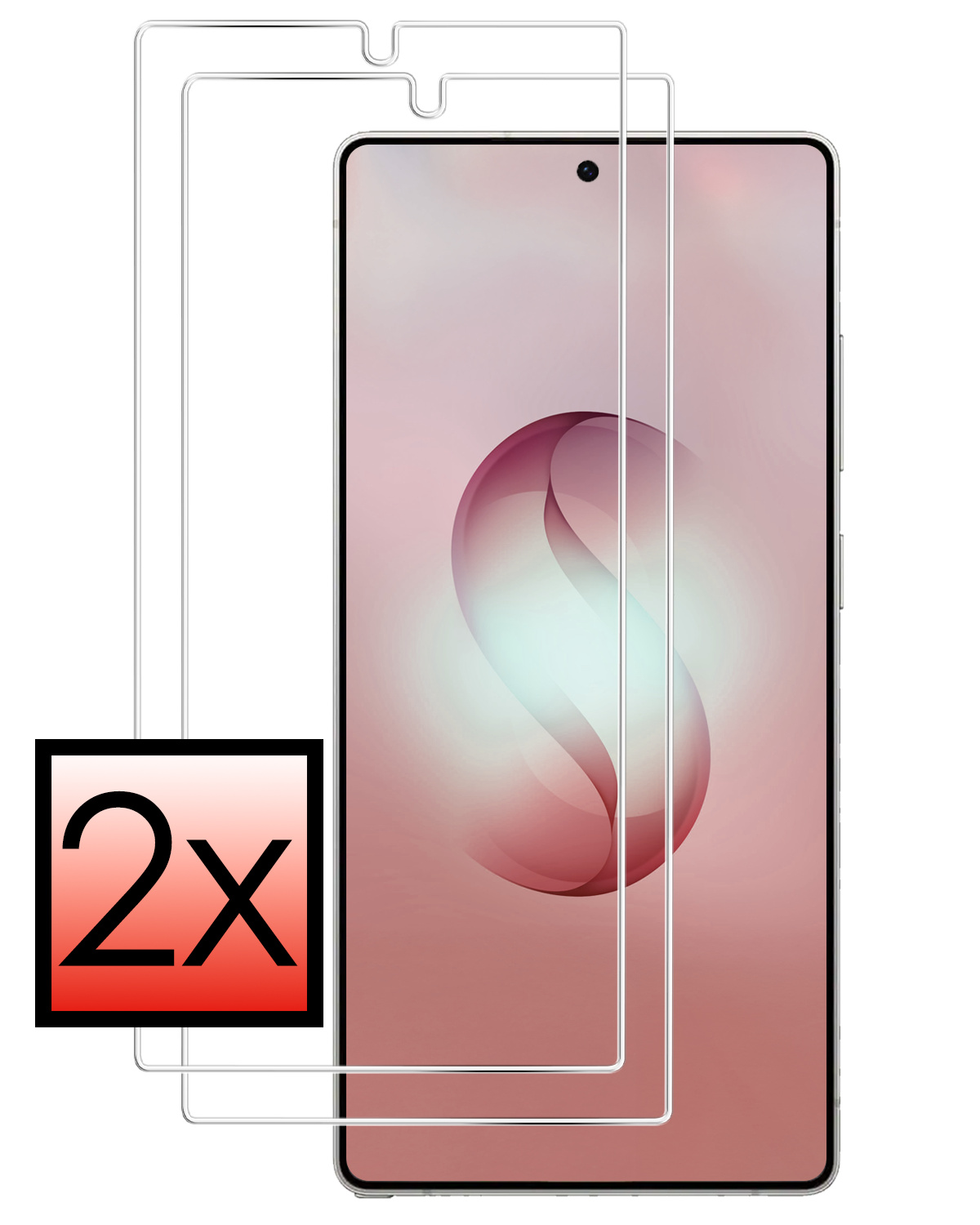 NoXx NoXx Samsung Galaxy S26 Ultra Screenprotector Glas - 2 PACK