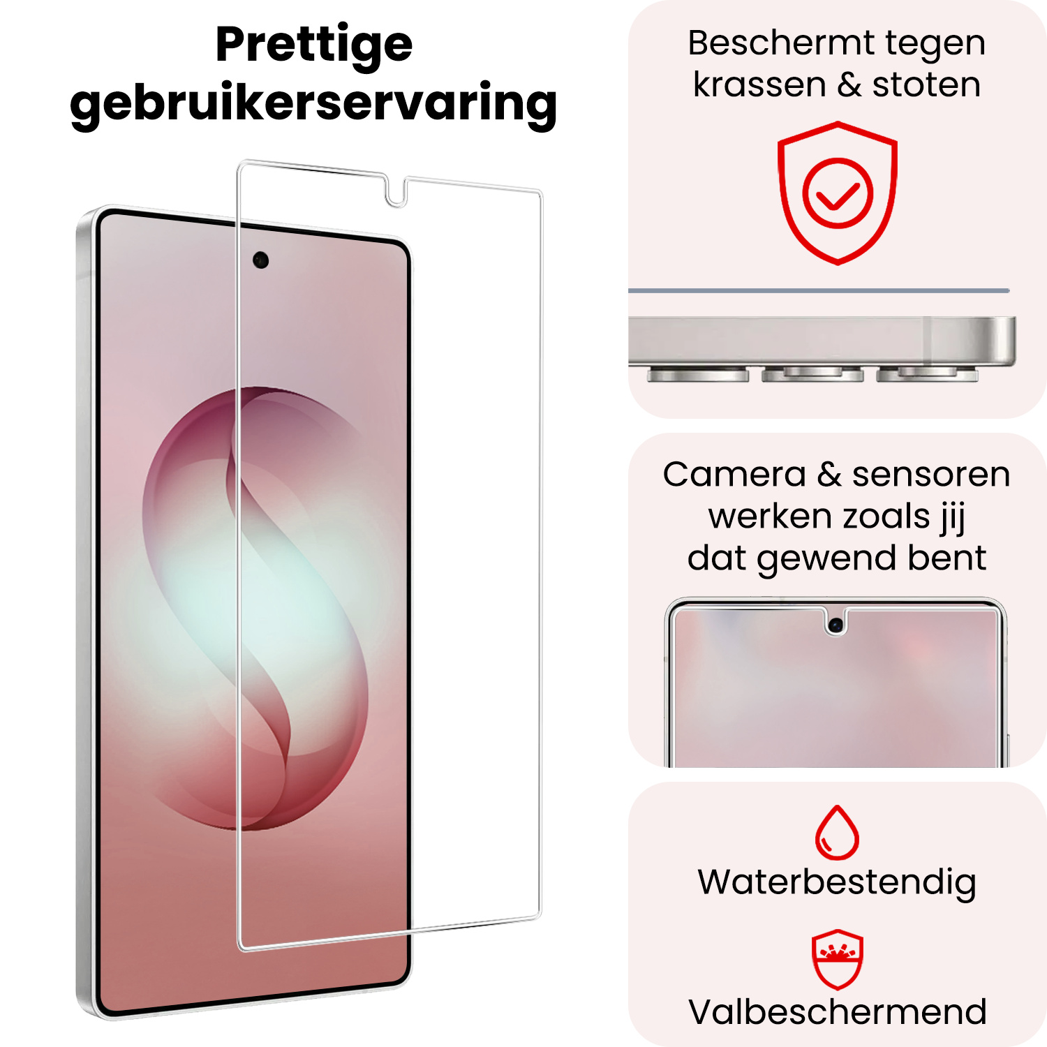 NoXx NoXx Samsung Galaxy S26 Ultra Screenprotector Glas - 2 PACK