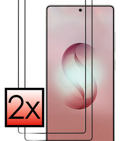 NoXx NoXx Samsung Galaxy S26 Ultra Screenprotector Glas Full Cover - 2 PACK