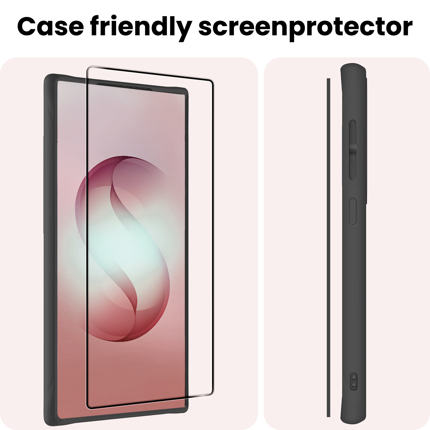 NoXx NoXx Samsung Galaxy S26 Ultra Screenprotector Glas Full Cover - 2 PACK