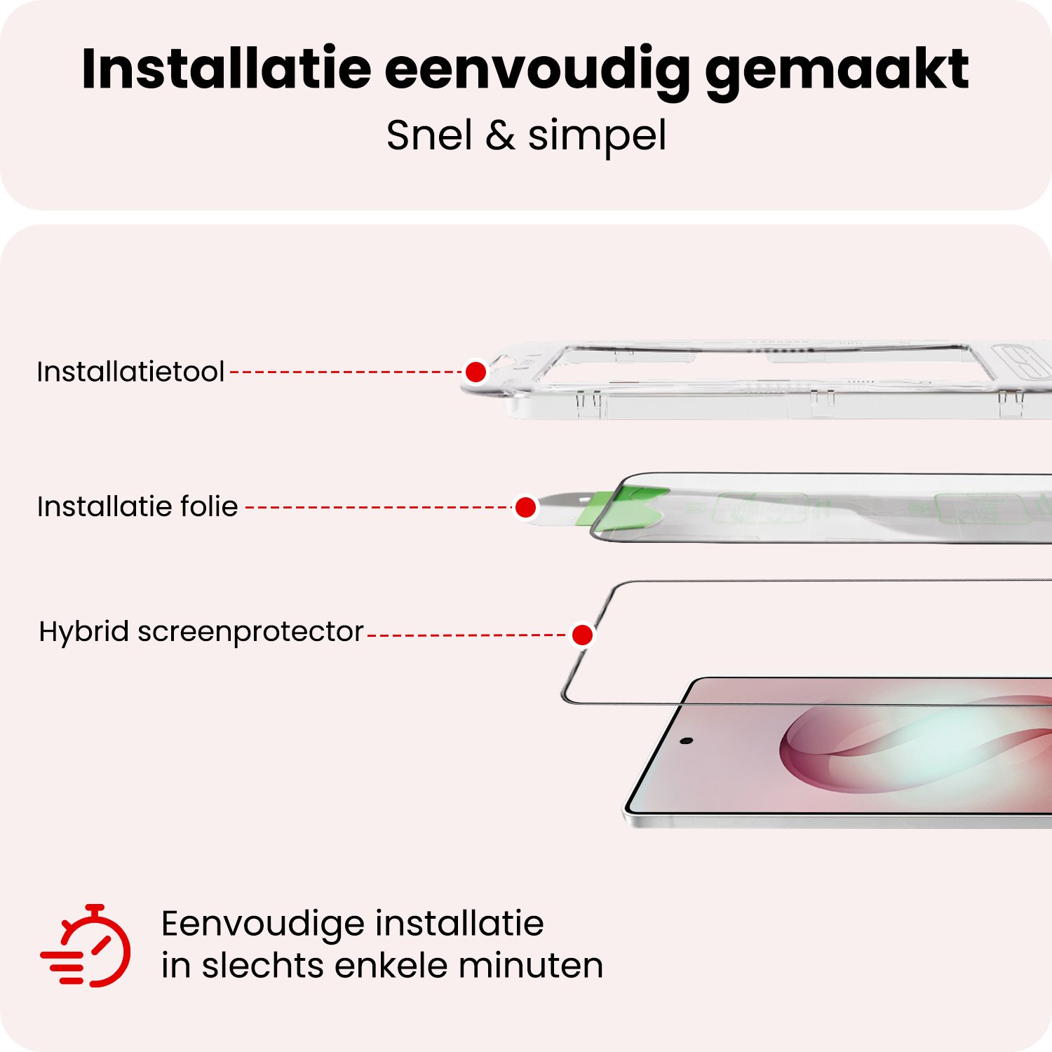 NoXx NoXx Samsung Galaxy S26 Ultra Hybrid Screenprotector