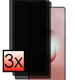 NoXx NoXx Samsung Galaxy S26 Ultra Screenprotector Glas Privacy - 3 PACK