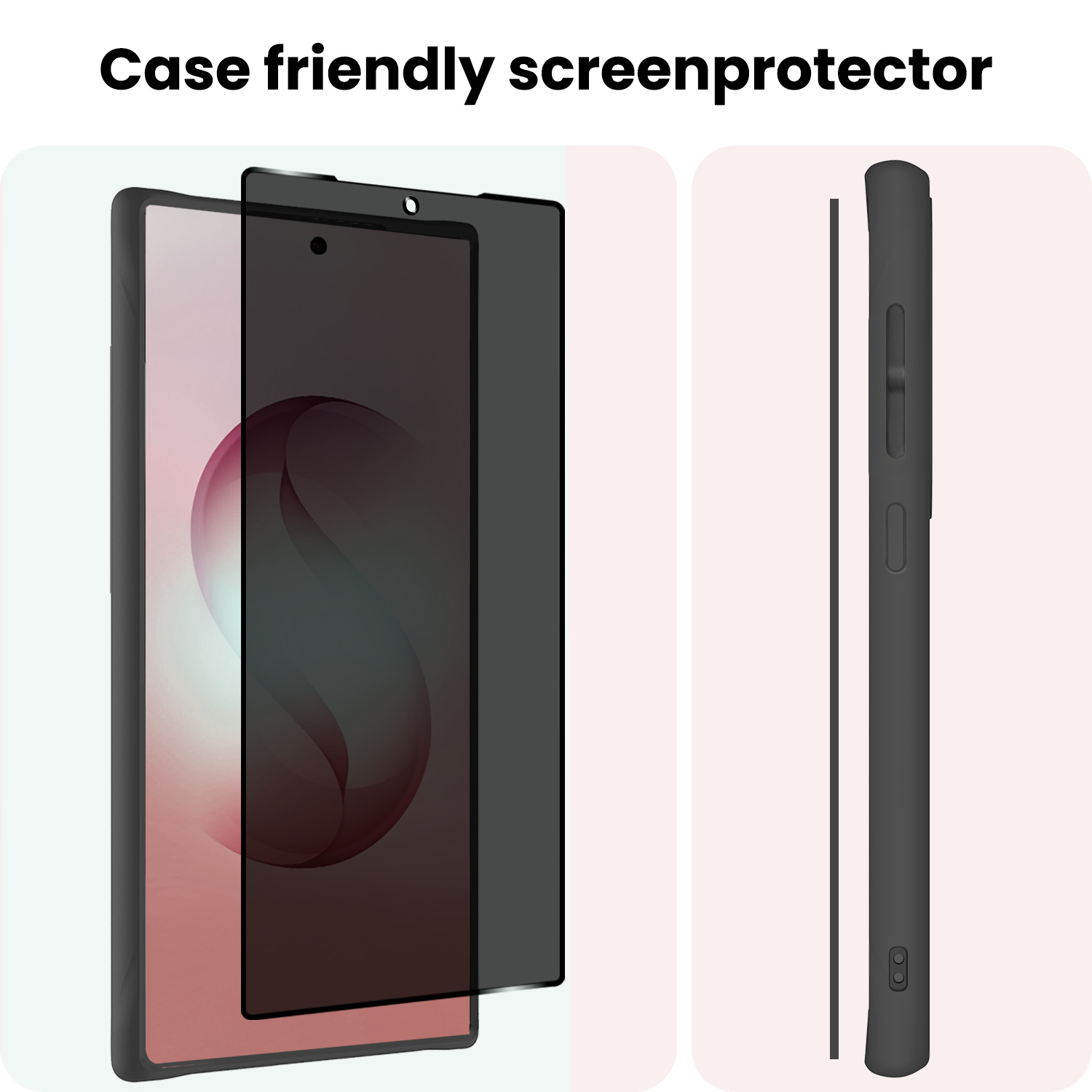 NoXx NoXx Samsung Galaxy S26 Ultra Screenprotector Glas Privacy - 3 PACK