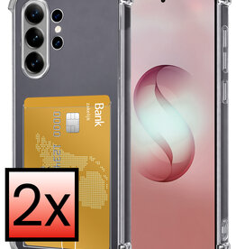 NoXx NoXx Samsung Galaxy S26 Ultra Hoesje Pashouder - 2 PACK