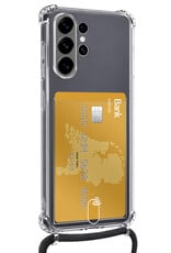 NoXx NoXx Samsung Galaxy S26 Ultra Hoesje Pashouder met Koord