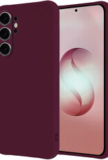 NoXx NoXx Samsung Galaxy S26 Ultra Hoesje Siliconen - Aubergine