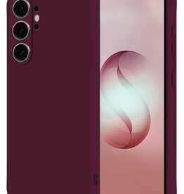 NoXx NoXx Samsung Galaxy S26 Ultra Hoesje Siliconen - Aubergine