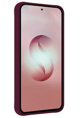 NoXx NoXx Samsung Galaxy S26 Ultra Hoesje Siliconen - Aubergine