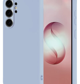 NoXx NoXx Samsung Galaxy S26 Ultra Hoesje Siliconen - Lichtblauw