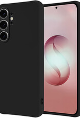 NoXx NoXx Samsung Galaxy S26 Ultra Hoesje Siliconen - Zwart