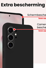 NoXx NoXx Samsung Galaxy S26 Ultra Hoesje Siliconen - Zwart - 2 PACK