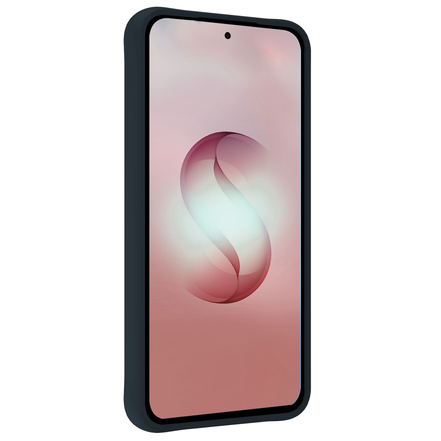 NoXx NoXx Samsung Galaxy S26 Ultra Hoesje Siliconen Met 2x Screenprotector - Donkerblauw