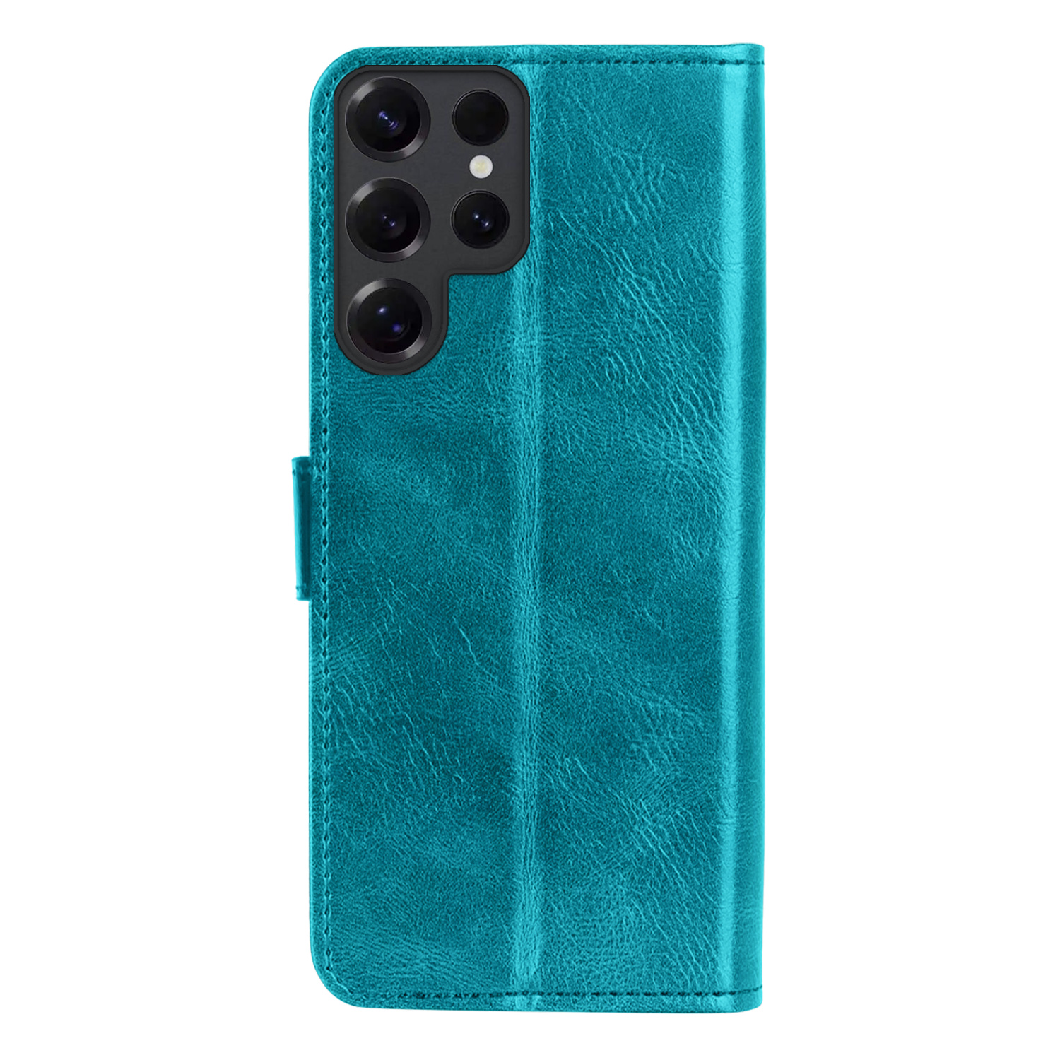 NoXx NoXx Samsung Galaxy S26 Ultra Hoesje Bookcase Met Screenprotector - Turquoise