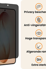 Nomfy Nomfy Samsung Galaxy S26 Screenprotector Glas Privacy - 3 PACK