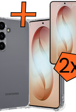 Nomfy Nomfy Samsung Galaxy S26 Hoesje Shockproof Met 2x Screenprotector