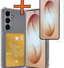 Nomfy Nomfy Samsung Galaxy S26 Hoesje Pashouder Met Screenprotector