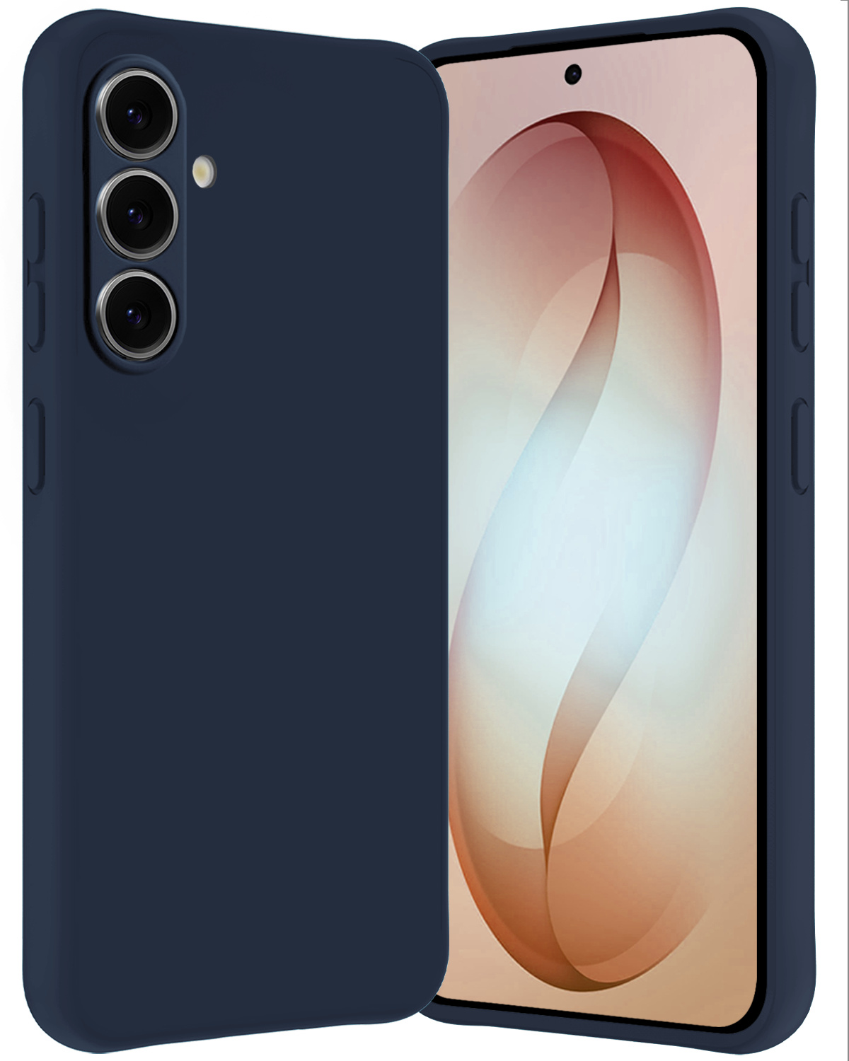 Nomfy Nomfy Samsung Galaxy S26 Hoesje Siliconen - Donkerblauw