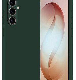 Nomfy Nomfy Samsung Galaxy S26 Hoesje Siliconen - Donkergroen