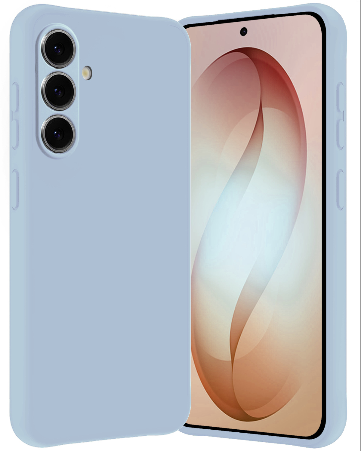 Nomfy Nomfy Samsung Galaxy S26 Hoesje Siliconen - Lichtblauw